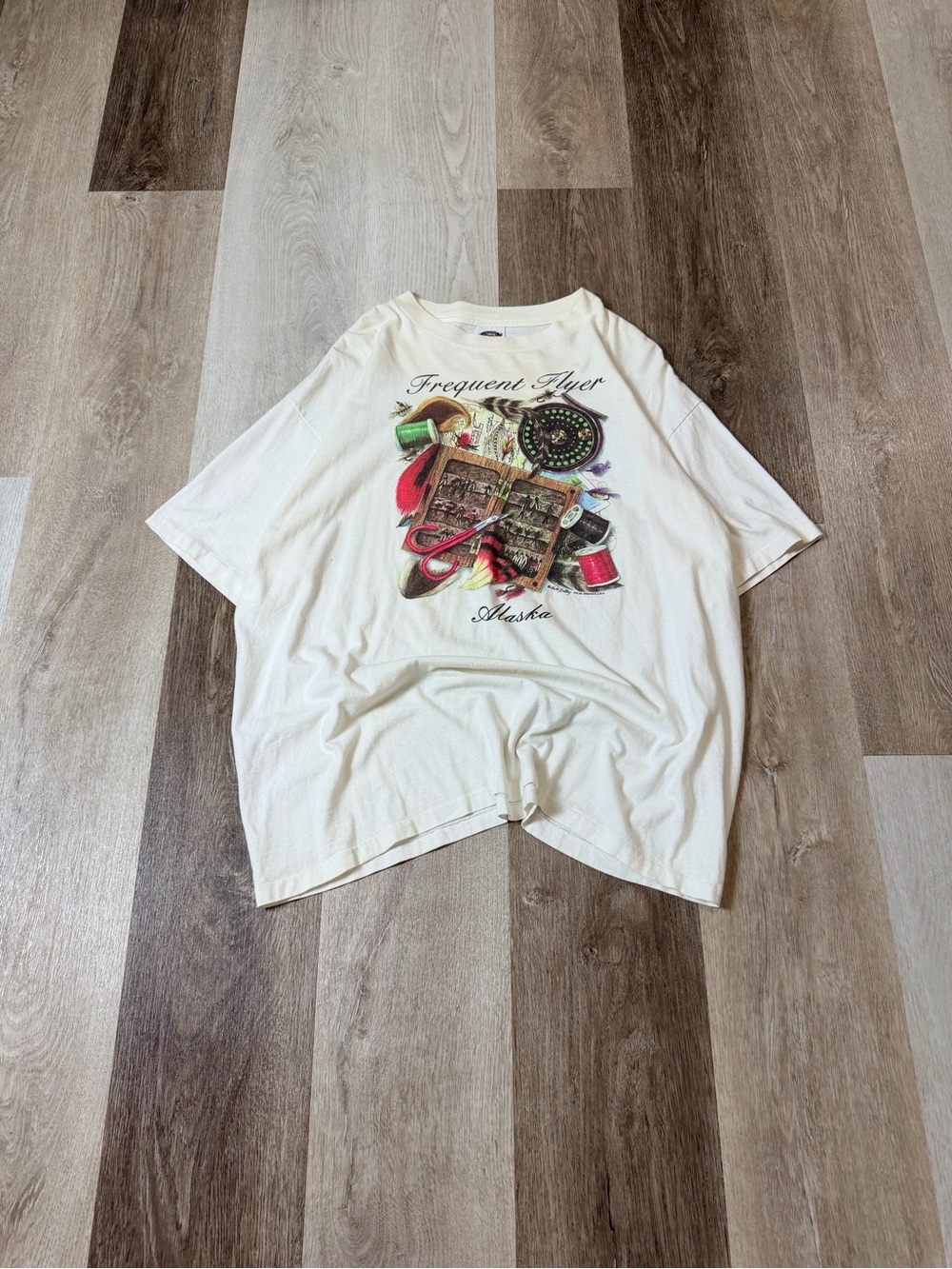 Vintage 90s Alaska Frequent Flyer T-Shirt